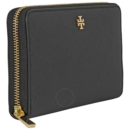 Tory Burch Tory Burch Robinson Zip Continental Wallet- Black 11169071