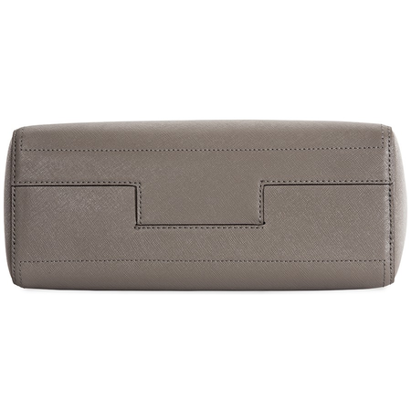 Tory Burch Robinson Small Double-Zip Tote - Gray Heron 46331-082
