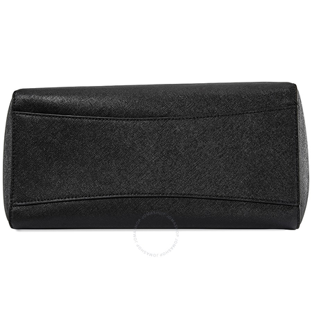 Tory Burch Robinson Small Triple-compartment Tote- Black 54146-001