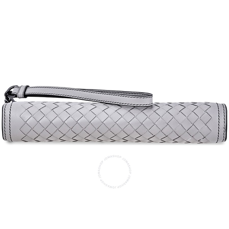 Bottega Veneta Men's Atlantic Intrecciato Calf Multi-Functional Case- Grey 496418 VQ131 1498