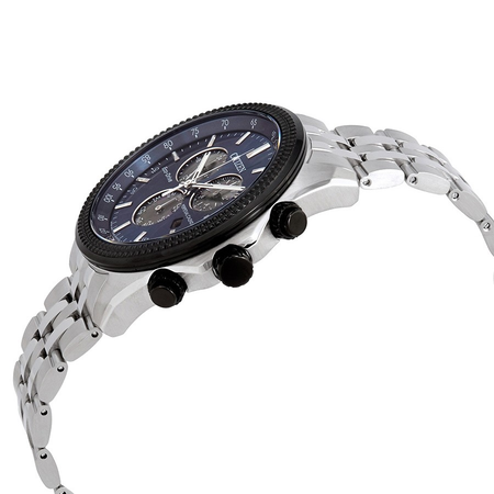 Citizen Brycen Perpetual Chronograph Blue Dial Men's Watch BL5568-54L