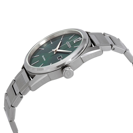 Citizen CTO Eco-Drive Green Dial Men's Watch BM7410-51X
