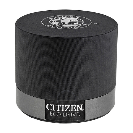 Citizen Eco Drive Black Dial Brown Leather Men's Watch AU1043-00E