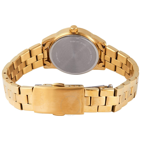 Citizen Elegance Mother of Pearl Dial Ladies Gold-tone Watch EU6072-56D