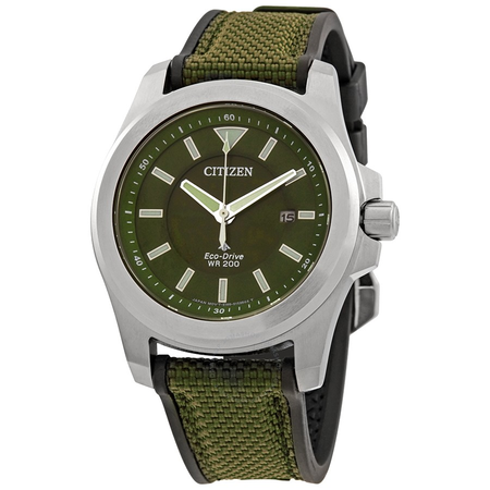 Citizen Promaster Tough Green Dial Green Fabric Men's Watch BN0211-09X