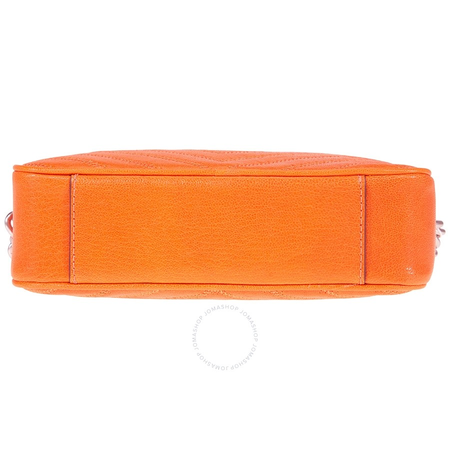 Tory Burch Fleming Chevron Camera Bag- Orange Juice 54275-841