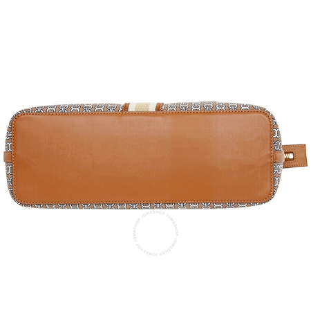 Tory Burch Gemini Link Canvas Small Tote- Light Umber Gemini Link 53304-905