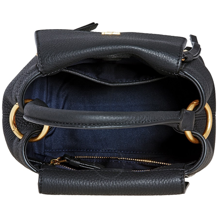 Tory Burch Ladies Flat Crossbody bag Halfmoon Black Half-Moon Cross-Body 45217-001