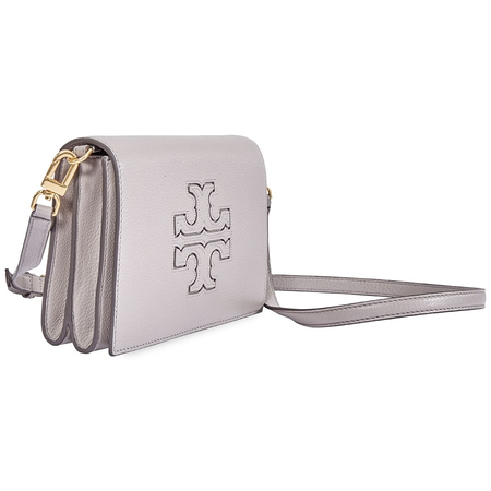 Tory Burch Ladies Harper Combo Crossbody - Dark Gray 38764-041