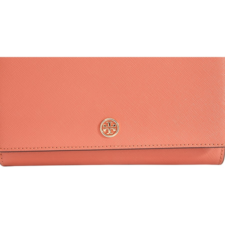 Tory Burch Ladies Robinson Chain Wallet Medium Rose 52708-235