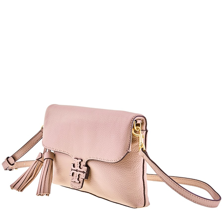Tory Burch McGraw Fold-Over Crossbody- Devon Sand 53163-288