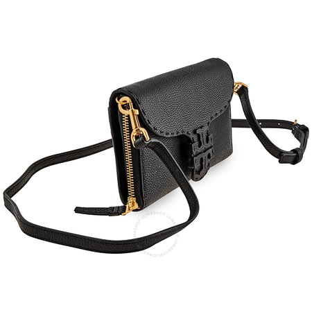Tory Burch McGraw Wallet Crossbody Bag- Black 53043-001