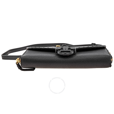 Tory Burch McGraw Wallet Crossbody Bag- Black 53043-001