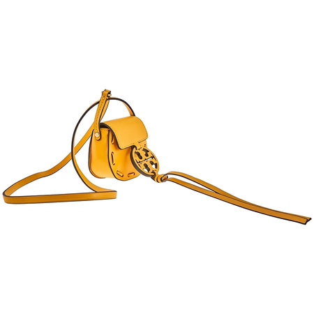 Tory Burch Miller Micro Leather Crossbody Bag-Yellow 55326-715