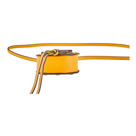 Tory Burch Miller Micro Leather Crossbody Bag-Yellow 55326-715