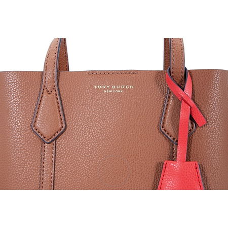 Tory Burch Perry Small Triple-Compartment Tote- Light Umber 56249-905