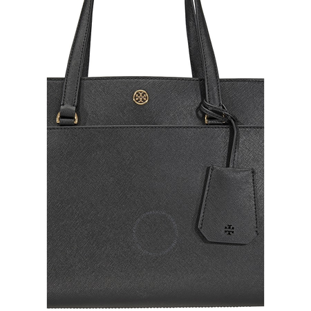 Tory Burch Robinson Small Tote- Black / Royal Navy 48380-018