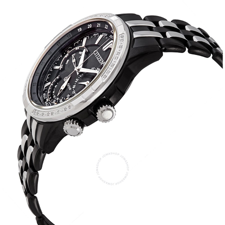 Citizen Calendrier Diamond Black Dial Men's Watch BU2088-50E