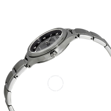 Citizen Corso Diamond Black Diamond Dial Ladies Watch FE2100-51E