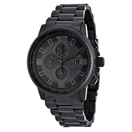 Citizen NightHawk EcoDrive Chronograph Men's Watch CA0295-58E