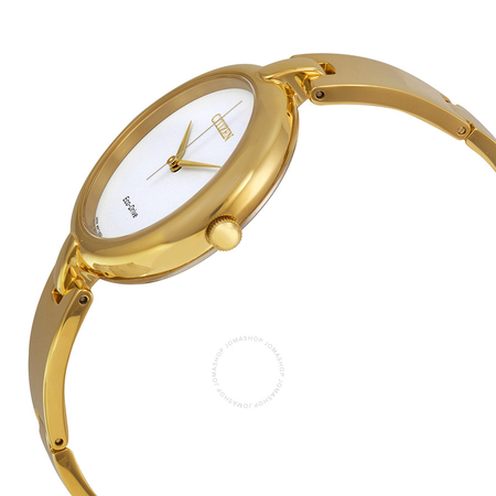 Citizen Silhouette Bangle Eco-Drive Gold-Tone Stainless Steel Ladies Watch EM0222-82A