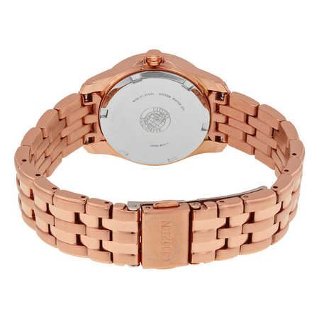 Citizen Silhouette Crystal Silver Dial Ladies Watch EW1903-52A