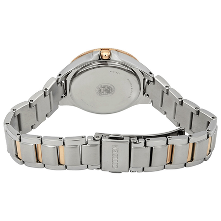 Citizen Silhouette Crystal Silver Dial Ladies Watch FE1196-57A