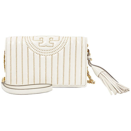 Tory Burch Fleming Mini White Crossbody Bag 56317-107