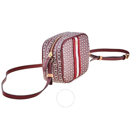 Tory Burch Gemini Link Mini Crossbody Bag- Royal Burgundy Gemini Link 57743-989