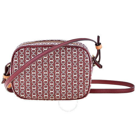Tory Burch Gemini Link Mini Crossbody Bag- Royal Burgundy Gemini Link 57743-989