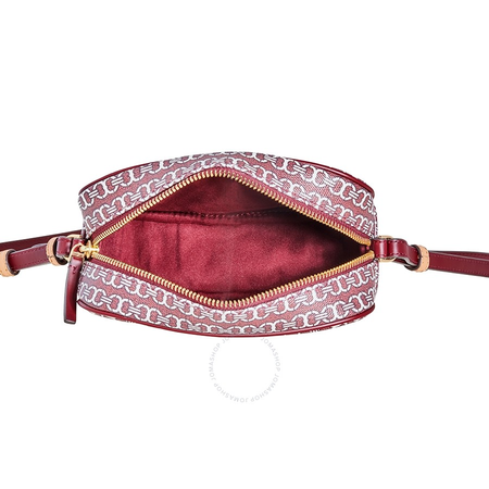 Tory Burch Gemini Link Mini Crossbody Bag- Royal Burgundy Gemini Link 57743-989