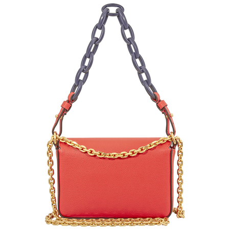 Tory Burch Kira Mini Shoulder Bag - Poppy Red/Navy 45307-614