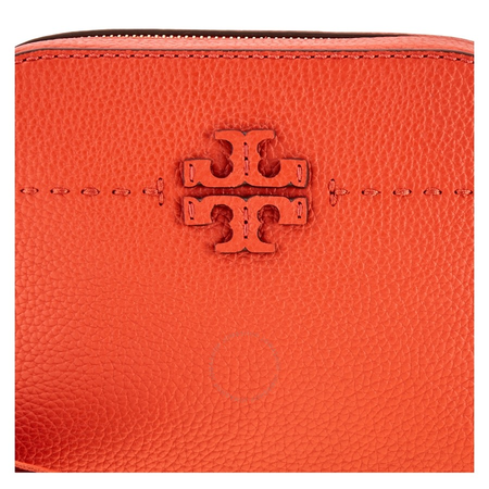 Tory Burch McGraw Leather Camera Bag- Lava 50584-821