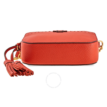 Tory Burch McGraw Leather Camera Bag- Lava 50584-821