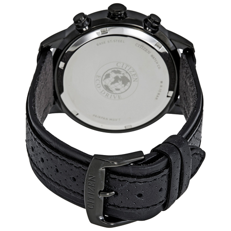 Citizen BRT Eco-Drive Chronograph Black Dial Men's Watch AT2205-01E