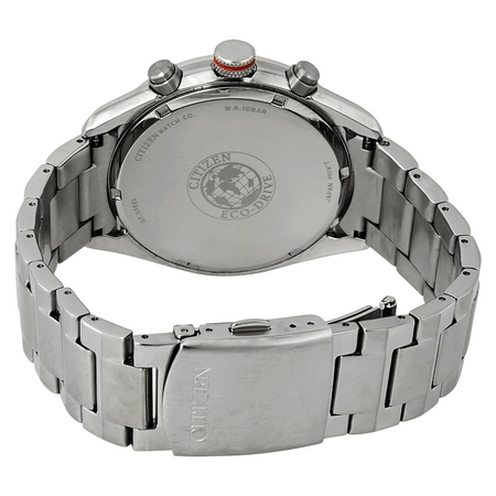 Citizen Chandler Eco-Drive Chronograph Black Dial Men's Watch CA0368-56E