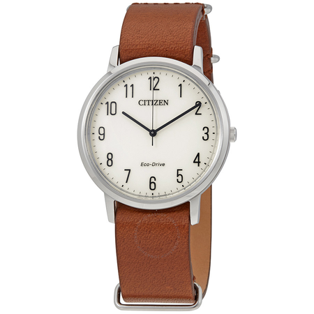 Citizen Chandler Parchment White Dial Men's Watch BJ6500-21A