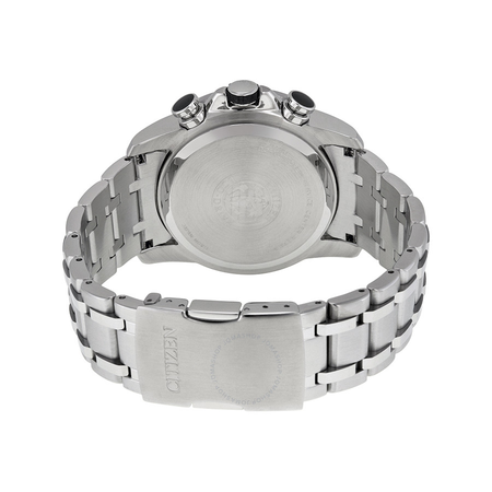 Citizen Chrono-Time A-T Eco-Drive Grey Dial Stainless Steel Men's Watch BY0100-51H