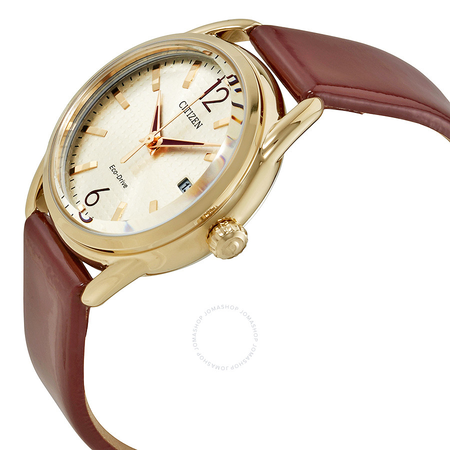 Citizen Drive Champagne Dial Ladies Watch FE6083-05P