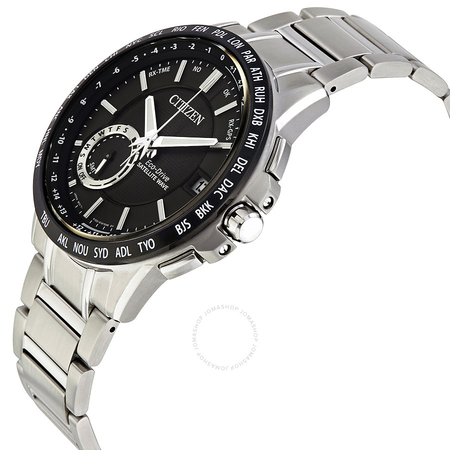 Citizen Eco Drive Black Dial Stainless Steel Men's Watch CC3005-85E