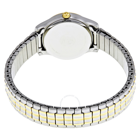 Citizen Eco-Drive Expansion White Dial Two-tone Ladies Watch EW3154-90A