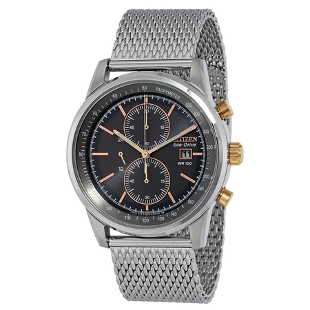 Citizen Eco-Drive Grey Dial Men's Watch CA0336-52H