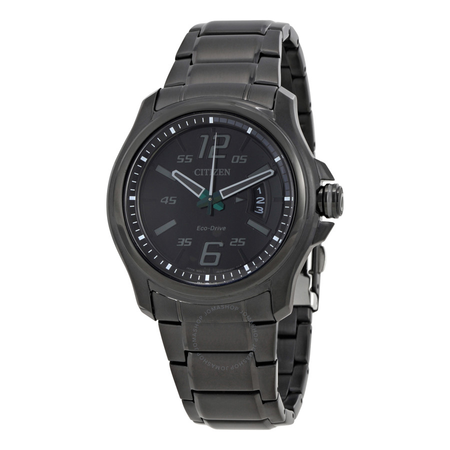 Citizen HTM Eco-Drive Black Dial Men's Watch AW1354-82E
