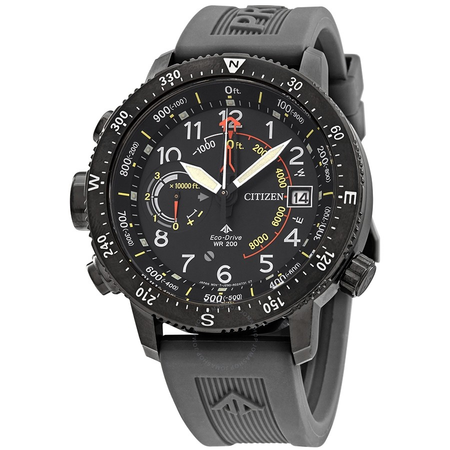 Citizen Promaster Altichron Black Black Dial Men's Watch BN5057-00E