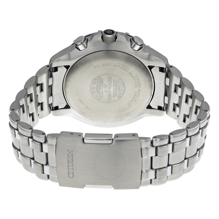 Citizen Skyhawk A-T Stainless Steel Chronograph Atomic Men's Watch JY0000-53E