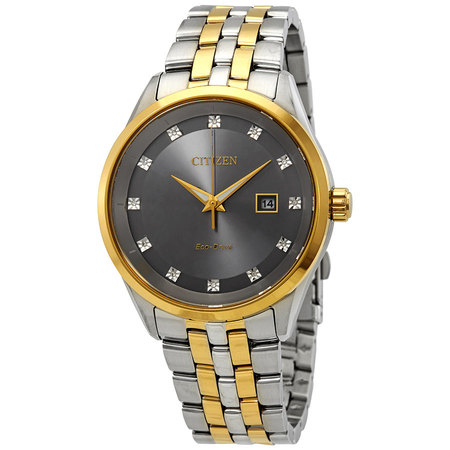 Citizen Corso Diamond Grey Dial Men's Watch BM7258-54H