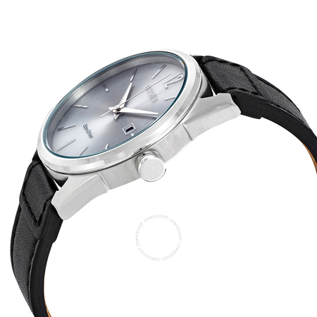 Citizen CTO Silver Dial Men's Leather Watch BM7410-01A