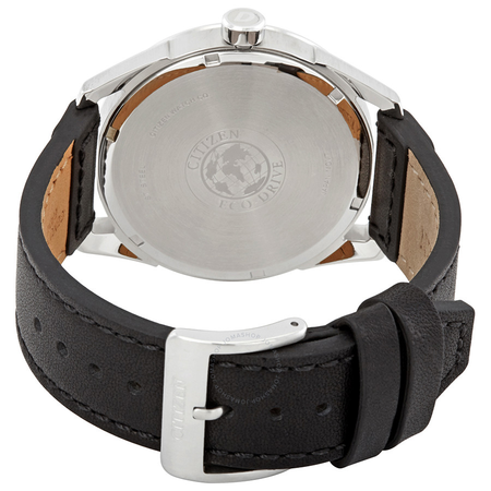 Citizen CTO Silver Dial Men's Leather Watch BM7410-01A