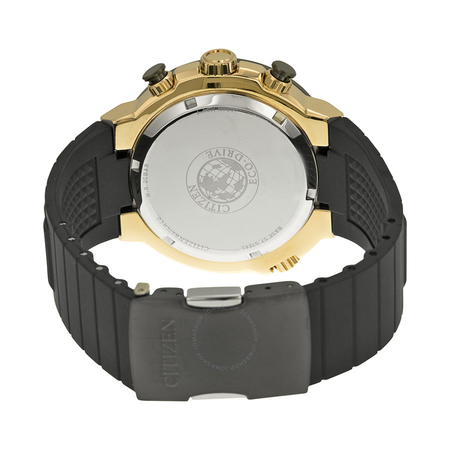 Citizen Eco Drive Endeavor Black Dial Black Polyurethane Strap Men's Watch CA0448-08E