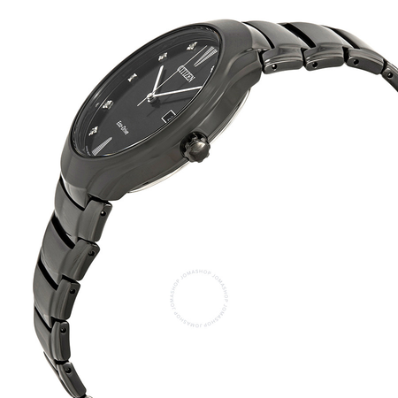 Citizen Paradigm Diamond Black Dial Men's Watch AW1555-56G